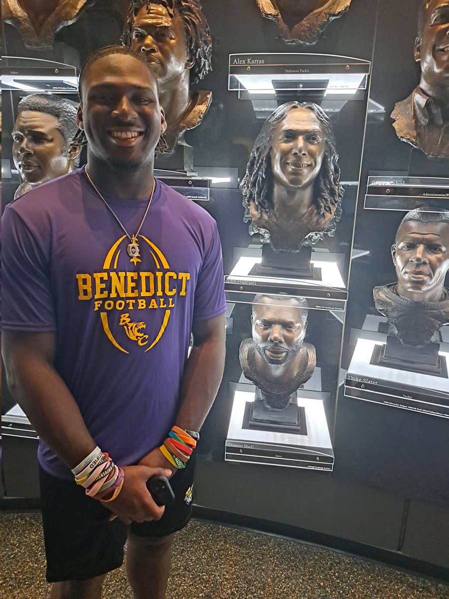 BC Tigers Athletics (@benedict_tigers) on Twitter photo The <a href="/GoTigers_FB/">Benedict College Football</a> got to tour the <a href="/ProFootballHOF/">Pro Football Hall of Fame</a> on Saturday in preparation for Sunday's game vs. Virginia State. <a href="/BCFHOF/">BlackCollegeFootball</a> The <a href="/GoTigers_FB/">Benedict College Football</a> got to tour the <a href="/ProFootballHOF/">Pro Football Hall of Fame</a> on Saturday in preparation for Sunday's game vs. Virginia State. <a href="/BCFHOF/">BlackCollegeFootball</a>