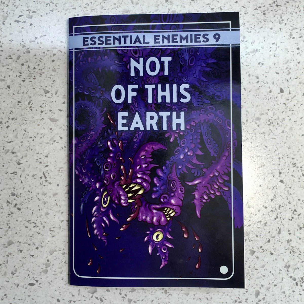 It's the end of August and that means another issue of my OSE monster manual zine.
Essential Enemies 9: Not of This Earth, is available now!