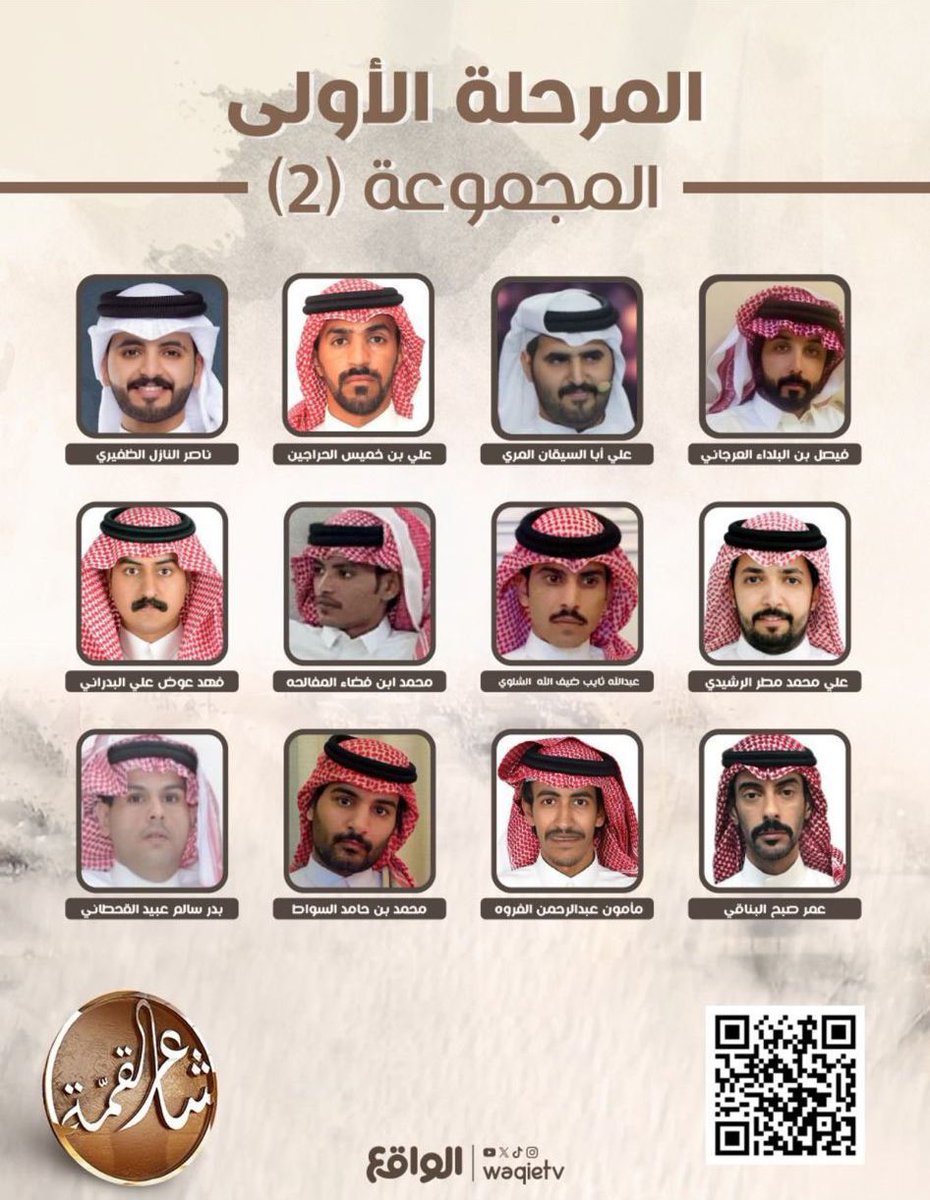 انتظروني إن شاء الله 
على قناة الواقع الفضائية <a href="/waqietv2/">الواقع</a>  
في برنامج شاعر القمة 
في تمام الساعة 9 مساءً ، يوم الإثنين 
و عسى الله يجملنا و يكتب لنا التوفيق 

#شاعر_القمه1 
#ناصر_النازل