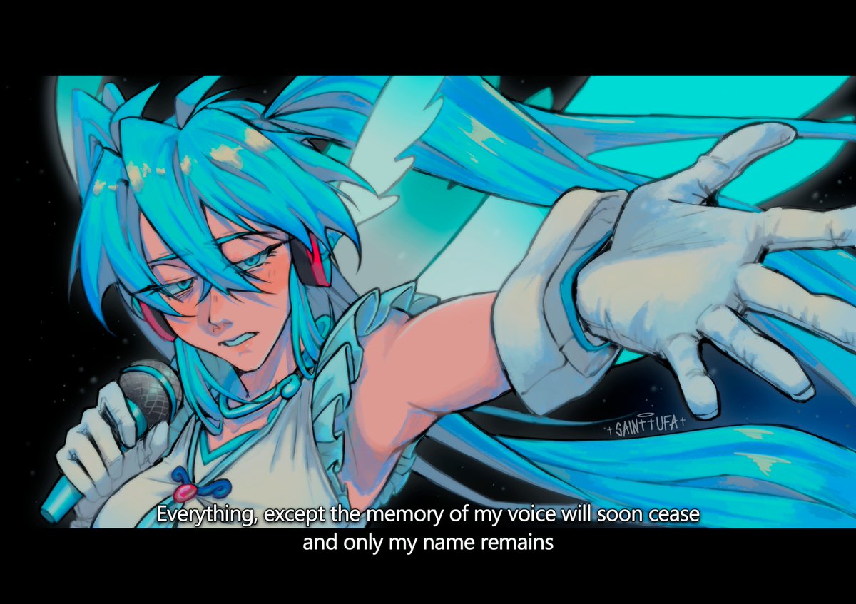 _saaanic_'s tweet photo. The Disappearance of Hatsune Miku https://t.co/NTj0GzQs16