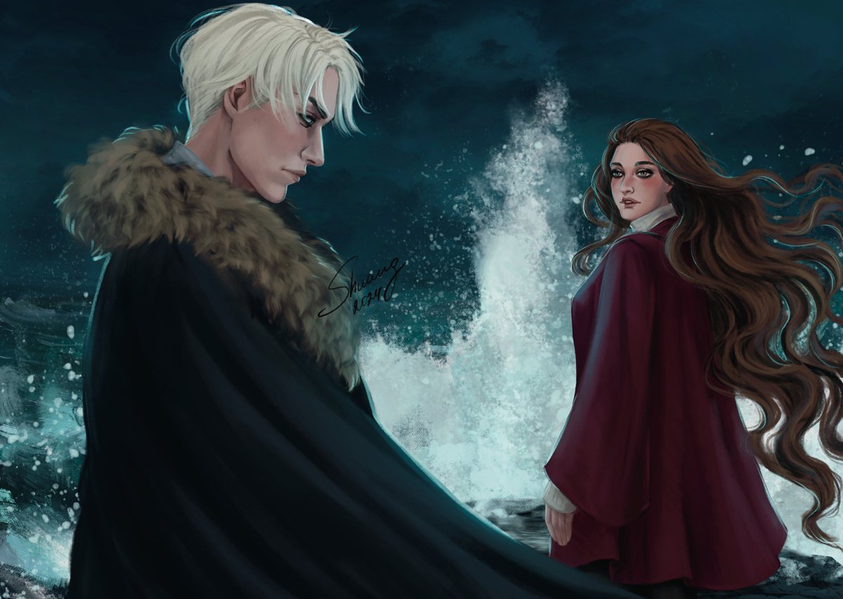 #DracoMalfoy #HermioneGranger #dramione   

For ff "Вечный шторм" by EtherealGlow
Art commission