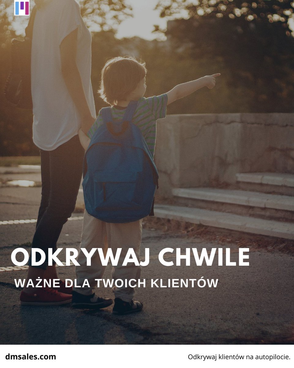 Już jutro ponad 5 mln uczniów usłyszy swój pierwszy dzwonek w roku szkolnym 2024/2025.

Pamiętaj, Twój najważniejszy klient czeka w domu . Poświęcaj mu czas i bądź obecny w jego życiu! 

Życząc sukcesów i wytrwałości,
 
pozdrawiam w imieniu swoim oraz zespołu <a href="/dmsalespoland/">DMSales</a>