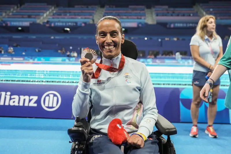 España llega a las 11 medallas en la tercera jornada de #Paris2024
🥇Yassine Ouhdadi
🥇Iñigo Llopis
🥉Teresa Perales 
🥉María Delgado
Toda la información en paris2024.dxtadaptado.com