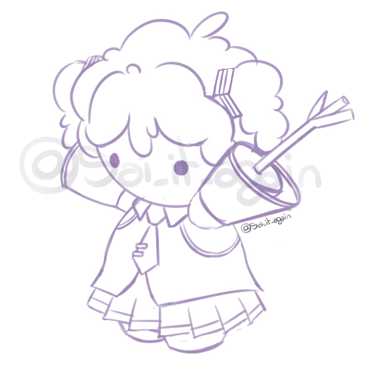 sai_it_again's tweet image. I didn&apos;t have much time to make something for #mikuday so... Companion Sasha dressed as Miku!! 💕✨

Will it graduate to an actual piece at some point? I sure hope so, not soon tho-