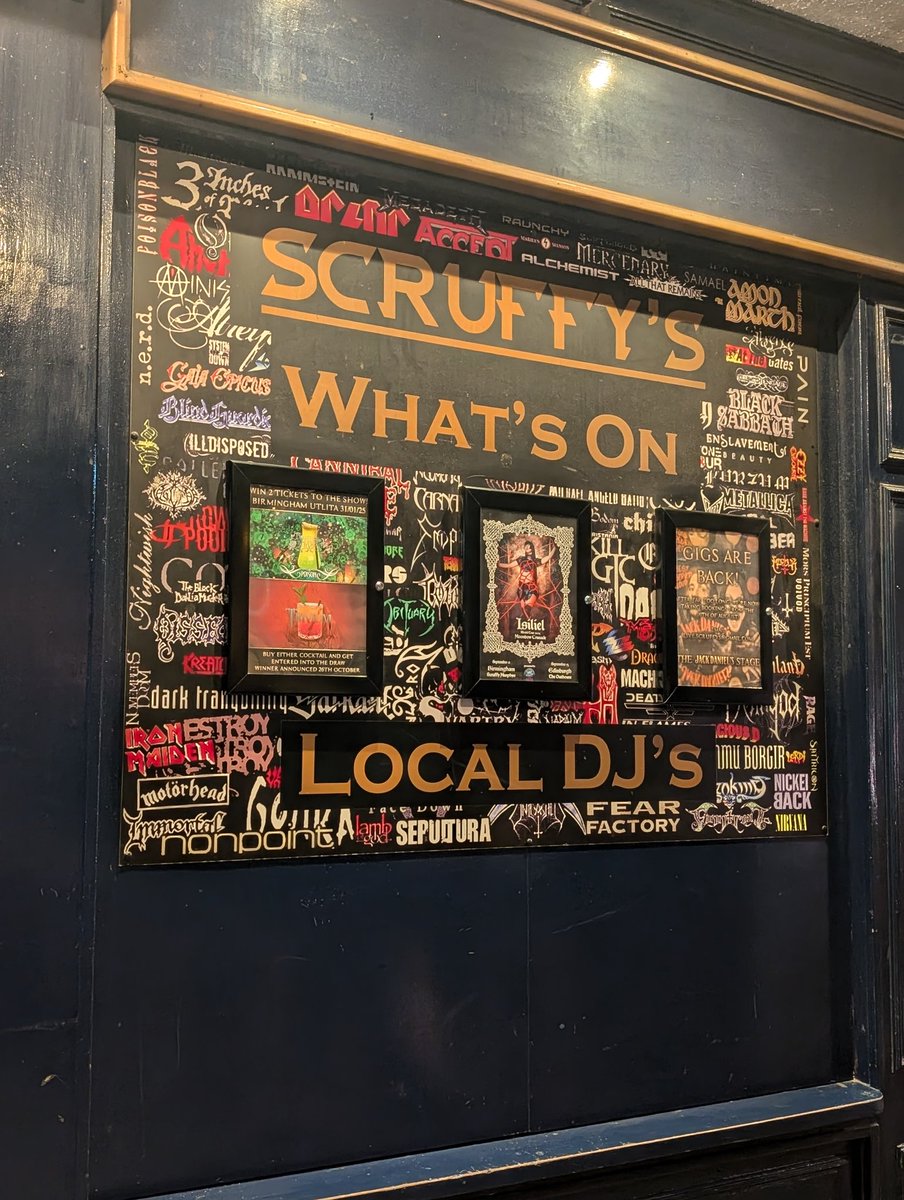 Glad to see Scruffys hasn't changed! 🤘🍺🎶