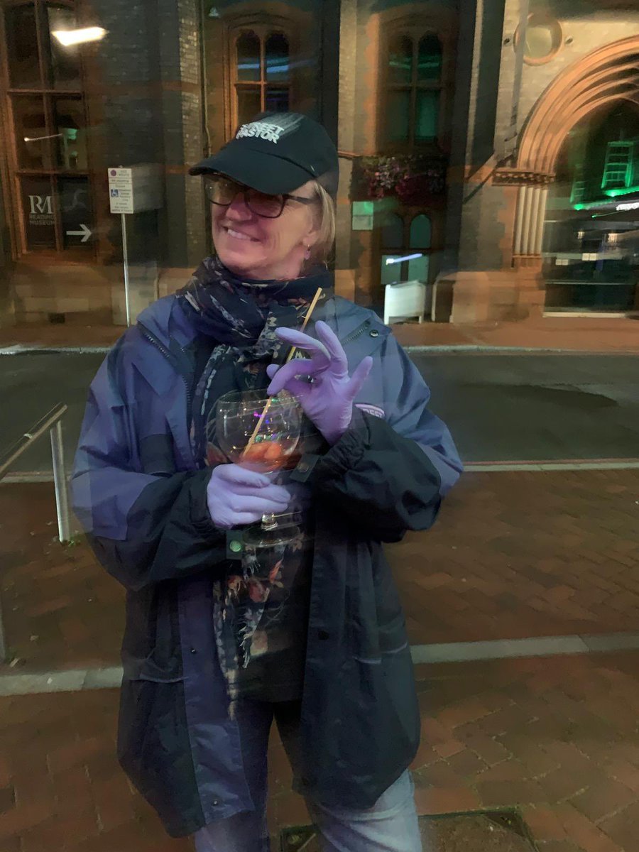 Anyone for a cocktail? Did you know that the Street pastors pick up bottles &amp; glass on their patrols? <a href="/ReadingBID/">Reading Central & Abbey Quarter BID</a> @TVP_Reading <a href="/AscensionTrust/">Ascension Trust</a> <a href="/ReadingCouncil/">Reading Borough Council</a> <a href="/ReadingTSS/">Trading Standards</a>