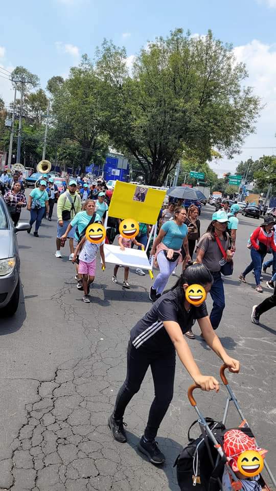 Recibiendo con alegría a los vecinos de Culhuacán, peregrinos del Señor de Chalma.

#PendienteDeTi