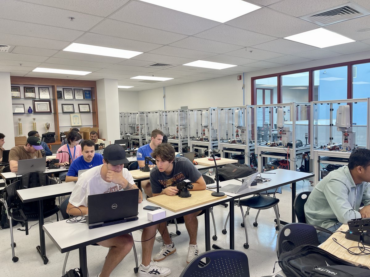 madibabaiasl's tweet image. Another Fall semester and another modern #robotics class.
GitHub page to all the lessons, labs, HWs, and projects:
github.com/madibabaiasl/m…
#modernrobotics #slu #saintlouisuniversity