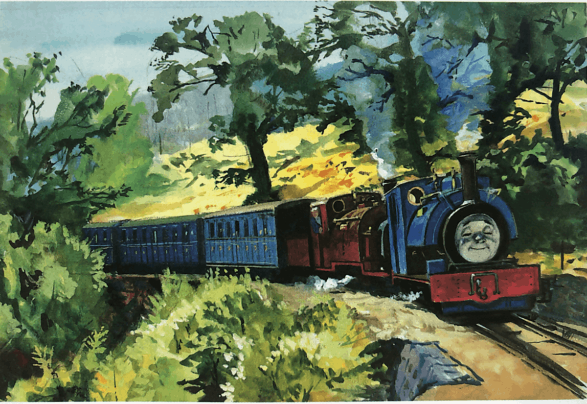 Believe I've found the basis for this Duke the Lost Engine illustration