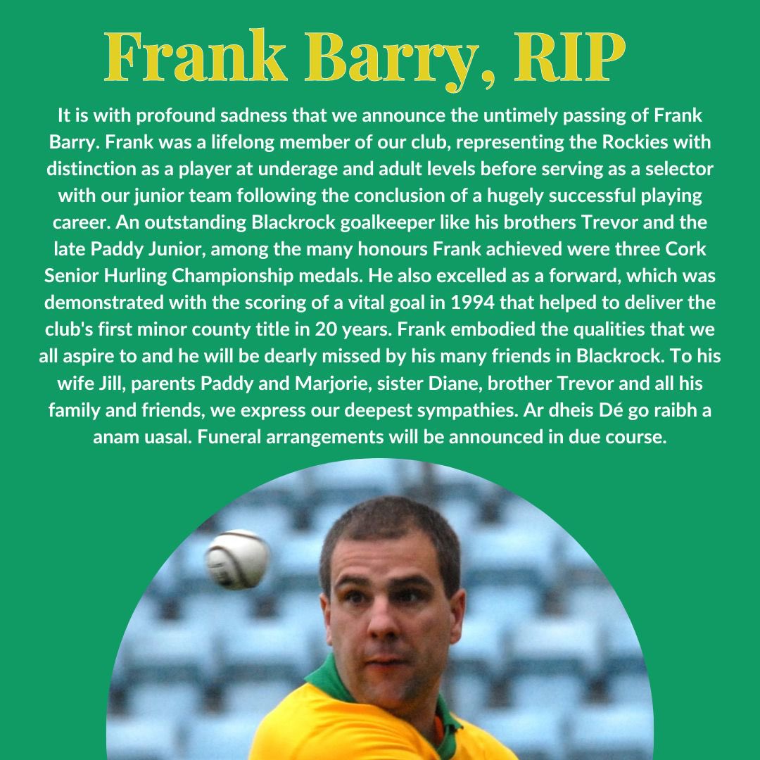 RIP Frankie 💚💛
