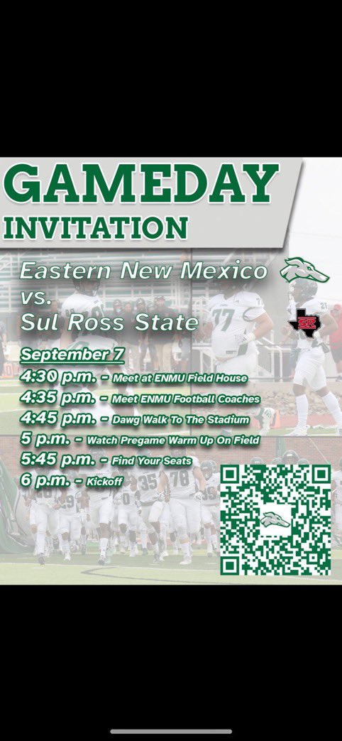 Thank you <a href="/tjdeleon02/">Coach DeLeon</a> for the unofficial visit invite!!! <a href="/PrepRedzoneNM/">Prep Redzone New Mexico</a>