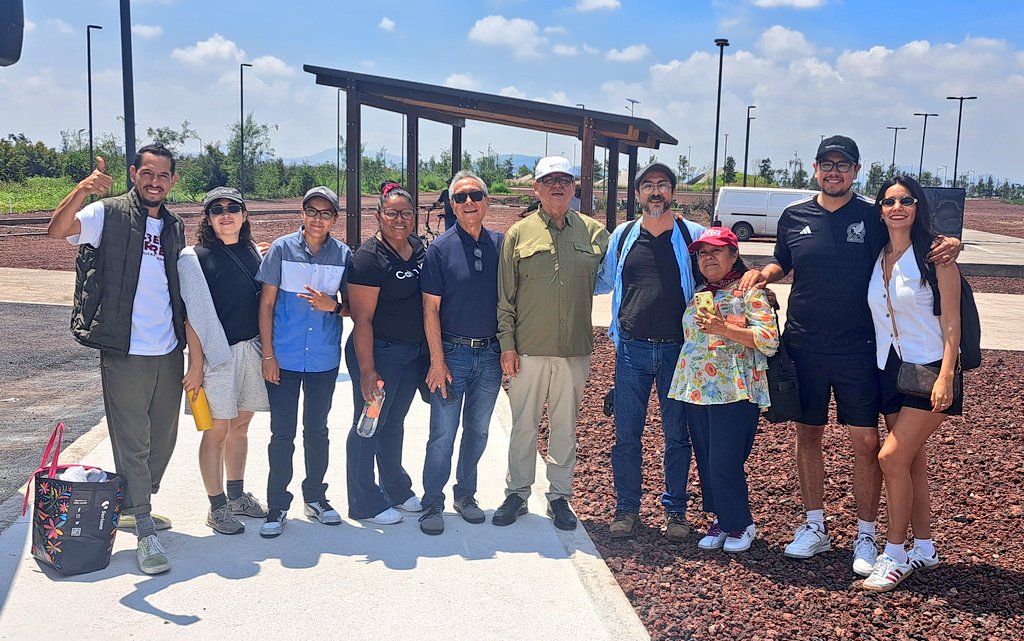 En el parque ecológico #Texcoco me encontré a varios camaradas de Tijuana, entre ellos a <a href="/gilherreramx/">Gilberto Herrera Solórzano</a>