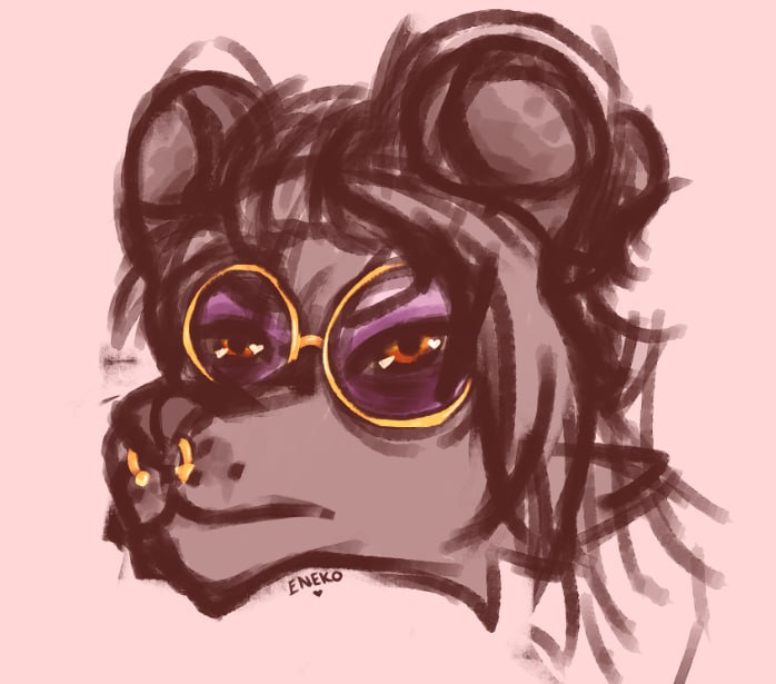 I rarely do get a chance to draw, but drawing pookie is always fun.

Floor belongs to <a href="/Avocado_Hole/">Azzy</a>  💚