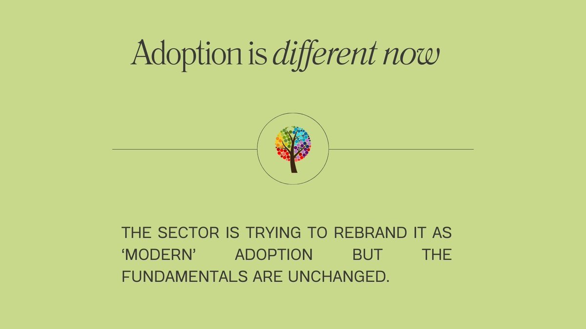 Adult Adoptee Movement tweet media