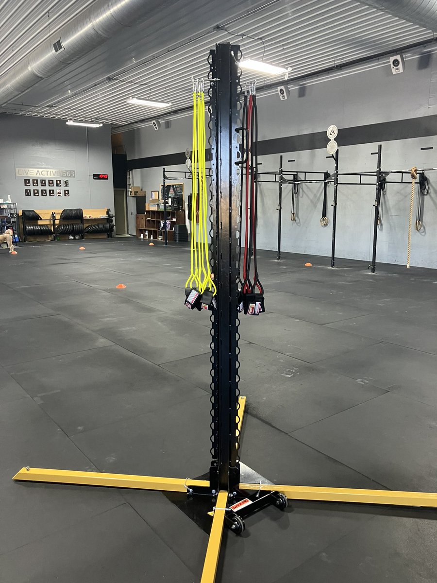 haydog1960's tweet photo. @jaegersports @OU_Softball @GassoPatty This would be a great moveable Band attachment machine to have multiple athletes knocking out numerous exercises!! https://t.co/HKHwZpk5G8