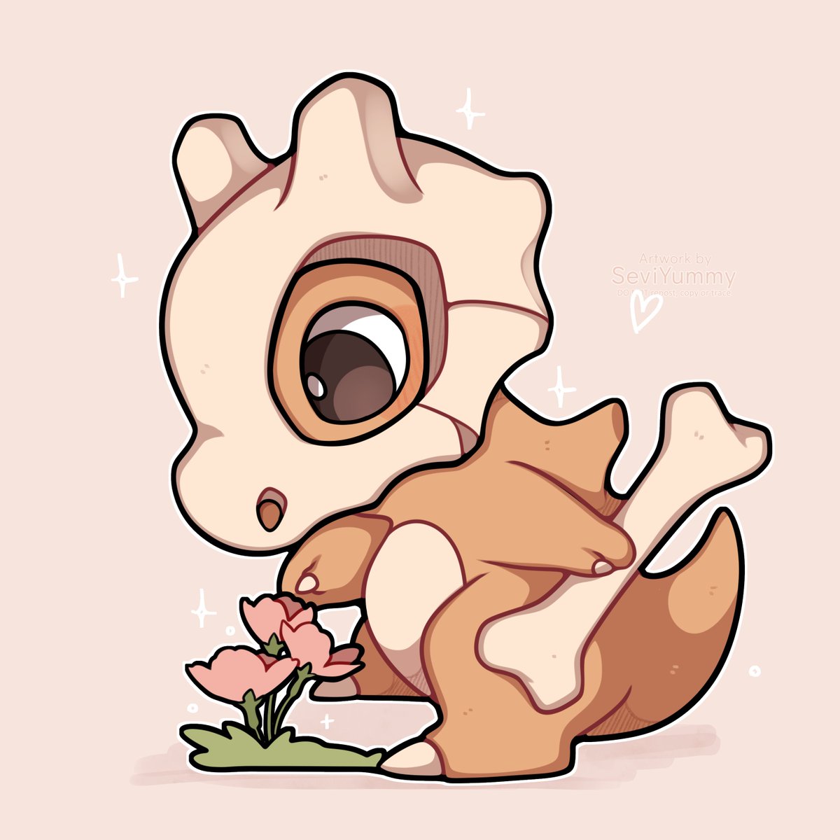 SeviYummy's tweet photo. Cubone 🌸 https://t.co/ZV2taoXsWG