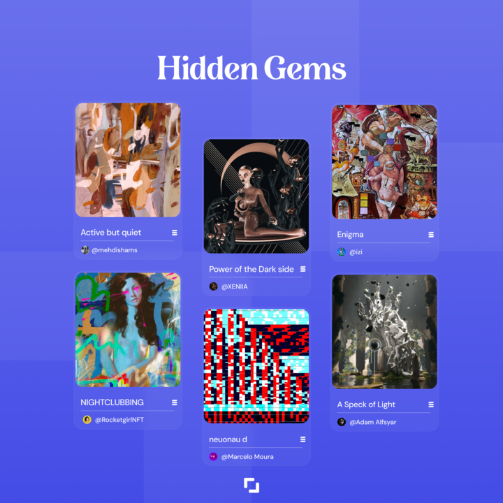 Find hidden gems, uplift amazing creators, and share your artful discoveries with us below👇