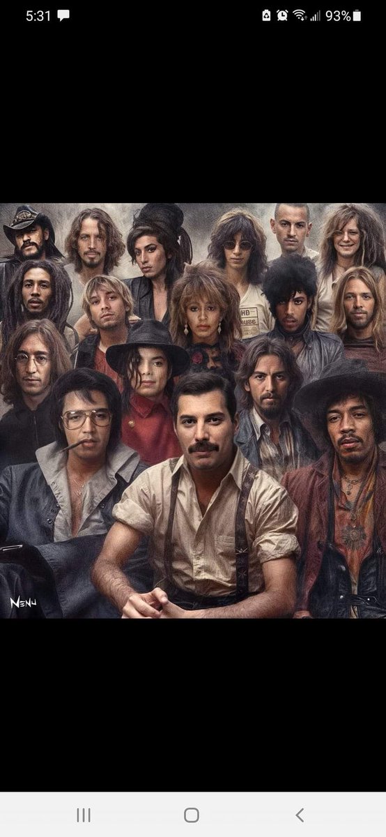 Jaypwright77's tweet image. Here's a question 
These have all formed a band in heaven, which one is the lead singer ?