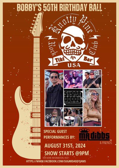 NEW MUSIC TONIGHT from SUGAR DADDY! Come check them out 9-1am