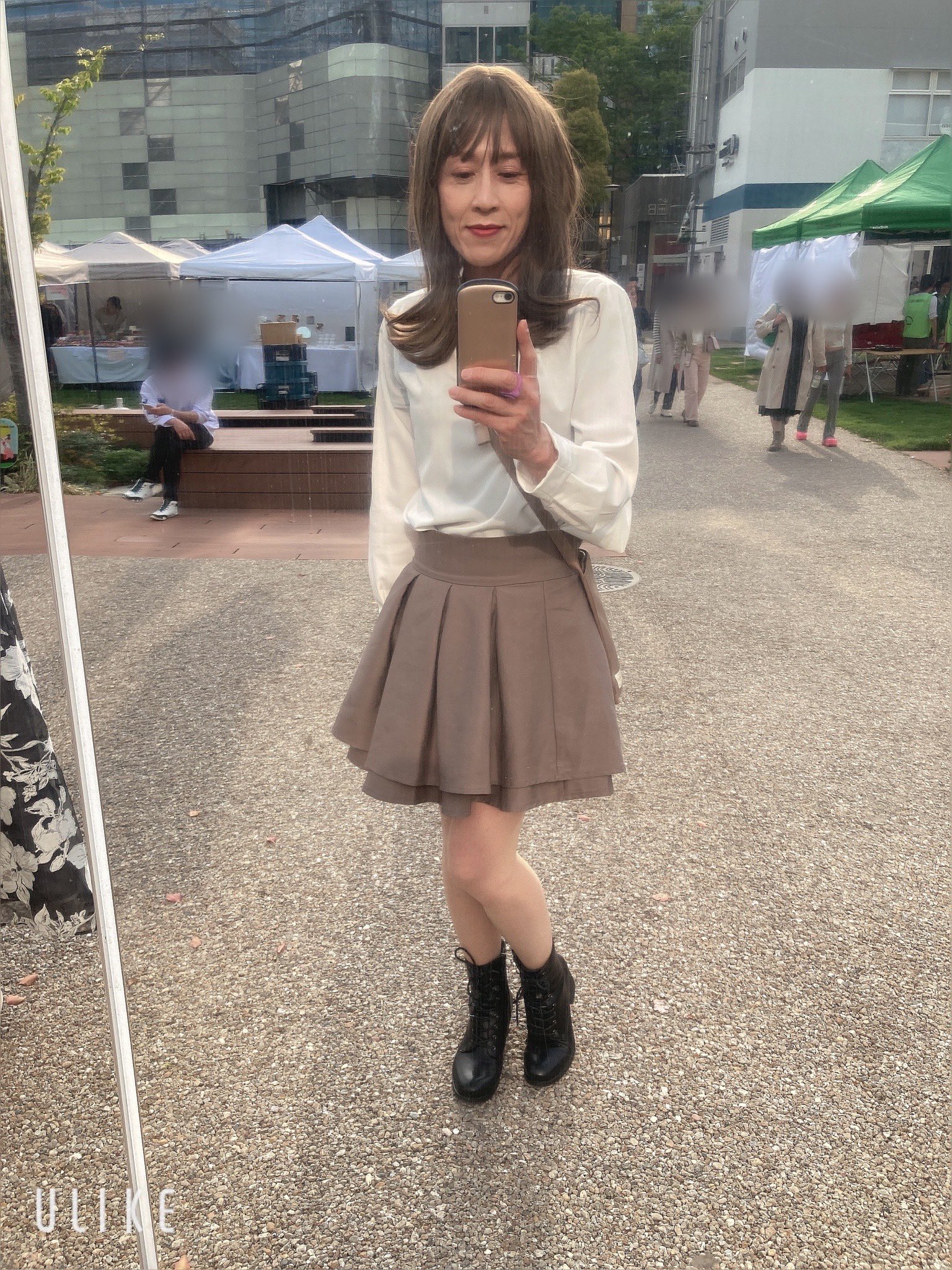 女装  外出 おはようございます♫ 女装はじめます宣言から1年！  たくさんの素敵なフォロワーさんとお会いして交流したり、お話ししたり、お出かけしたりすることができて、とっても幸せです🥰  これからも違和感ないコーデ👗を目指していきたいと思います ...