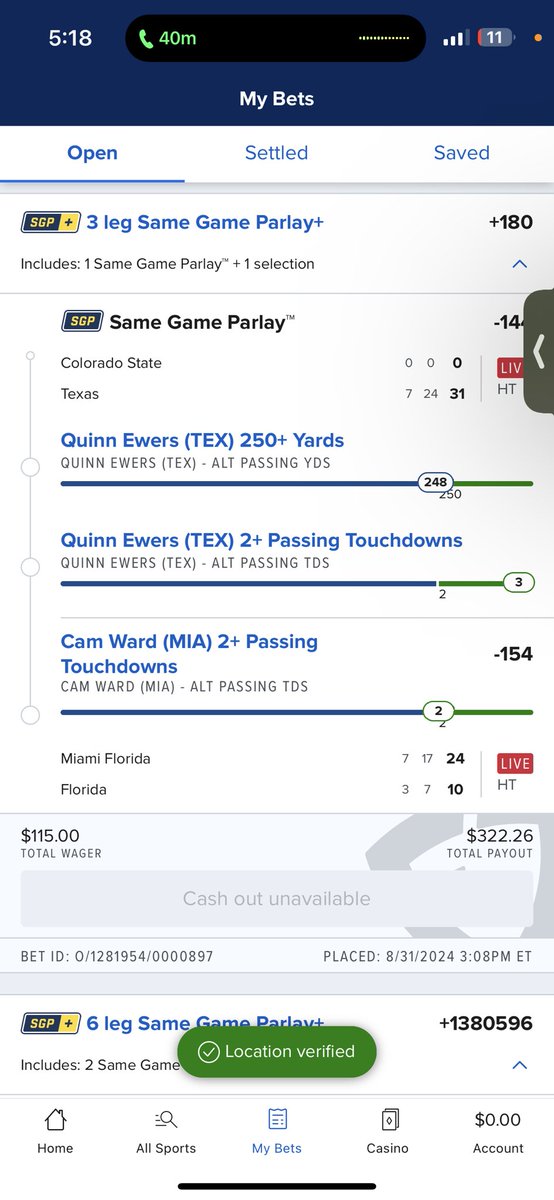 College football is here💰