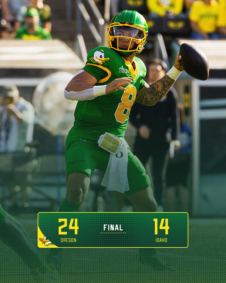 1-0. #GoDucks