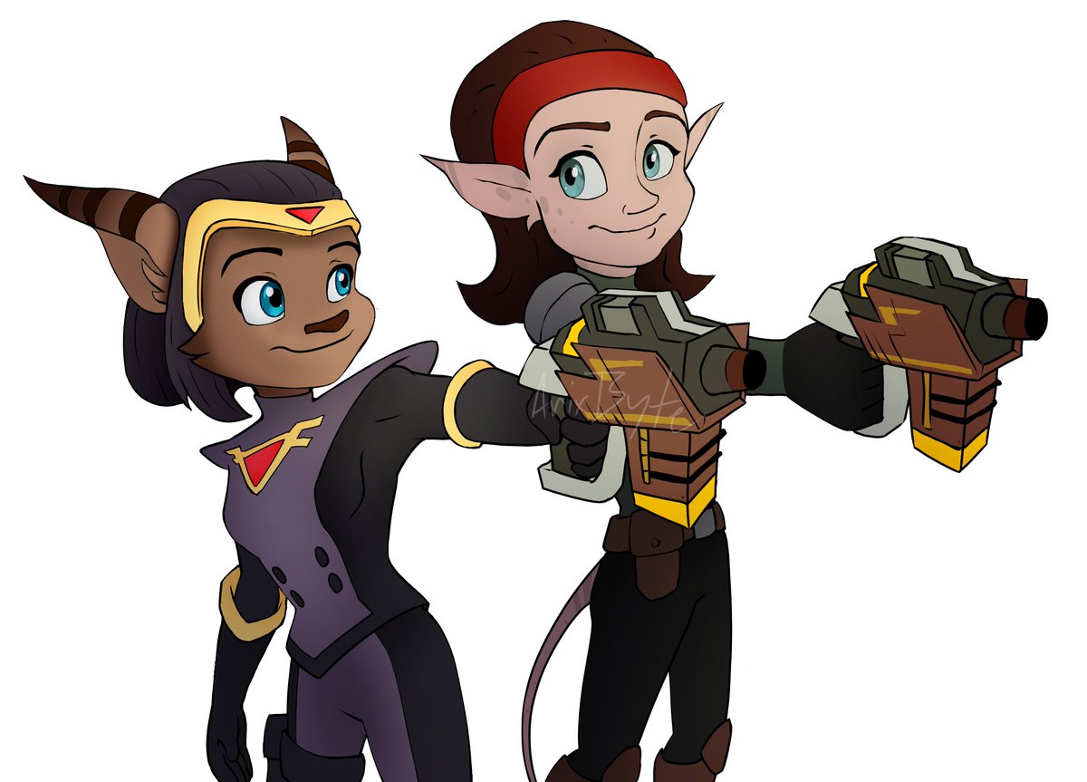 ArixByte's tweet photo. Got 2 classic RaC ships right here! :D This was also my first time drawing Talwyn too! So I think I did pretty well! https://t.co/ruCvfpB9vg