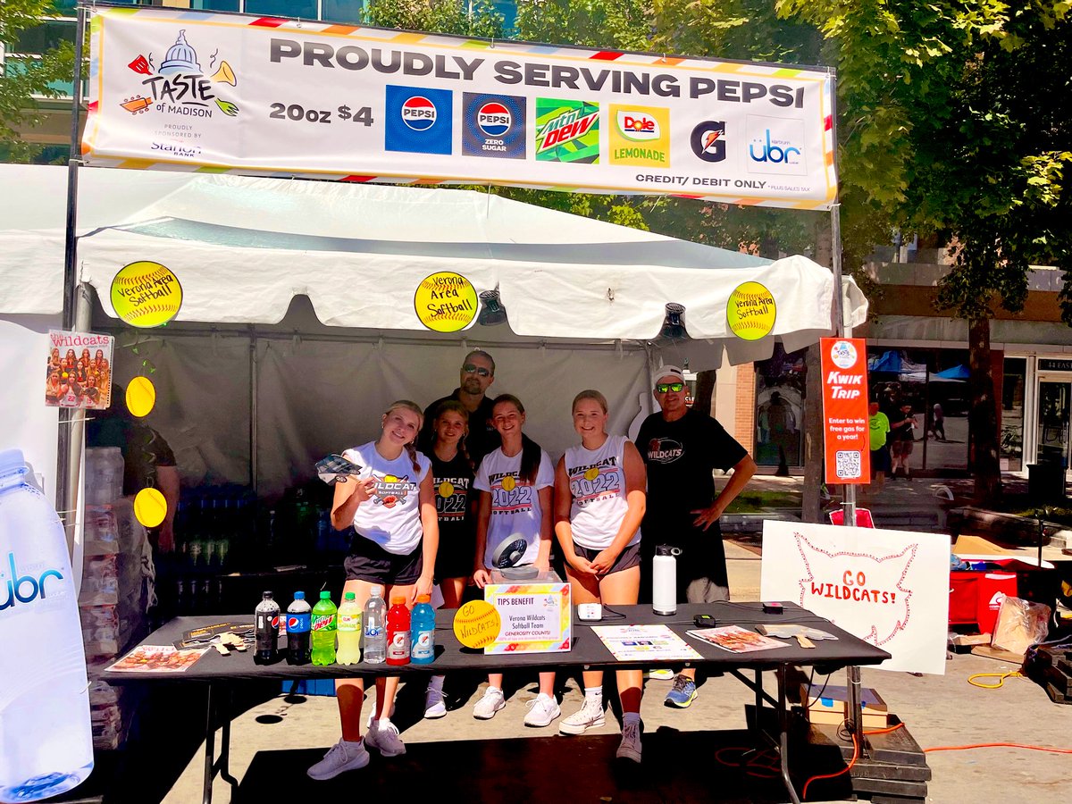 Come support VAHS Softball at the <a href="/TasteofMadison/">Taste of Madison</a> on Sunday. We are working beverage stand L at E Mifflin/N Hamilton! See you there! 🧡🖤🥎