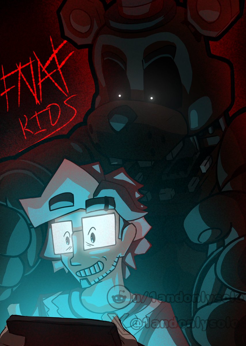 1andonlysolo's tweet photo. The FNAF phase never ends!
I'm proud to say I'm a FNAF kid!
Thank you @TheChalkeaters for inspiring and reawakening many!
#FNAF https://t.co/ZNxxTNJDEj