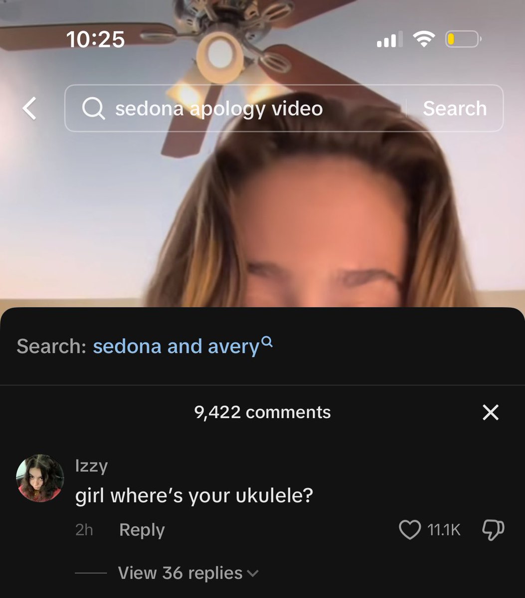 ayyyobrien's tweet photo. this comment on sedona’s apology video the gasp i gusp https://t.co/BXPhBa8Imr