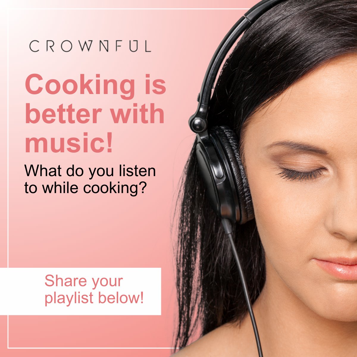 CrownfulUS's tweet image. Cooking is better with music! 🎶 Share your playlist and elevate your kitchen with Crownful's innovative products! Explore now: crownful.com #CookingWithMusic #CrownfulKitchen
