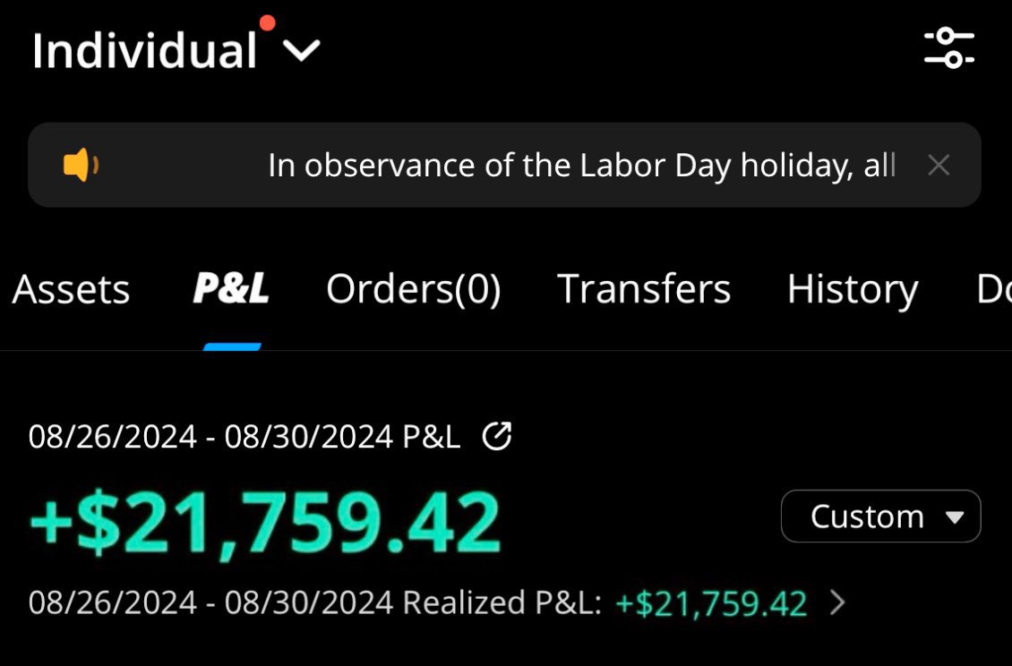 StockOptions888's tweet photo. I made $21,000 this week alone using my strategy

This used to be a dream to make in a year

I made a FREE COURSE that teaches you my strategy

Who is a struggling trader and has a Small Account?

I will send it to those that 👇

RT LIKE and COMMENT “BANK” ❤️

Must Be Following https://t.co/o4mTFSvESh