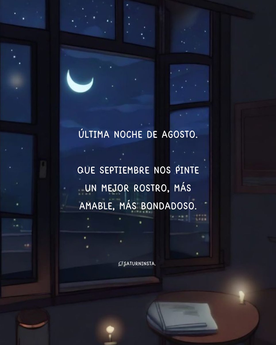 Que septiembre sea bueno para todos. 🫂🧘🏻✨🧿