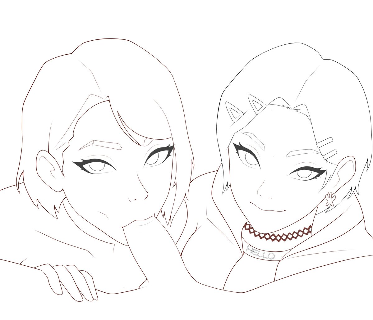 Scarabeo_k's tweet photo. Preview 1/2:
Gwen and Clove! 

#Clove #SpiderGwen #Valorant #Nsfw https://t.co/8RAizl3Wv0