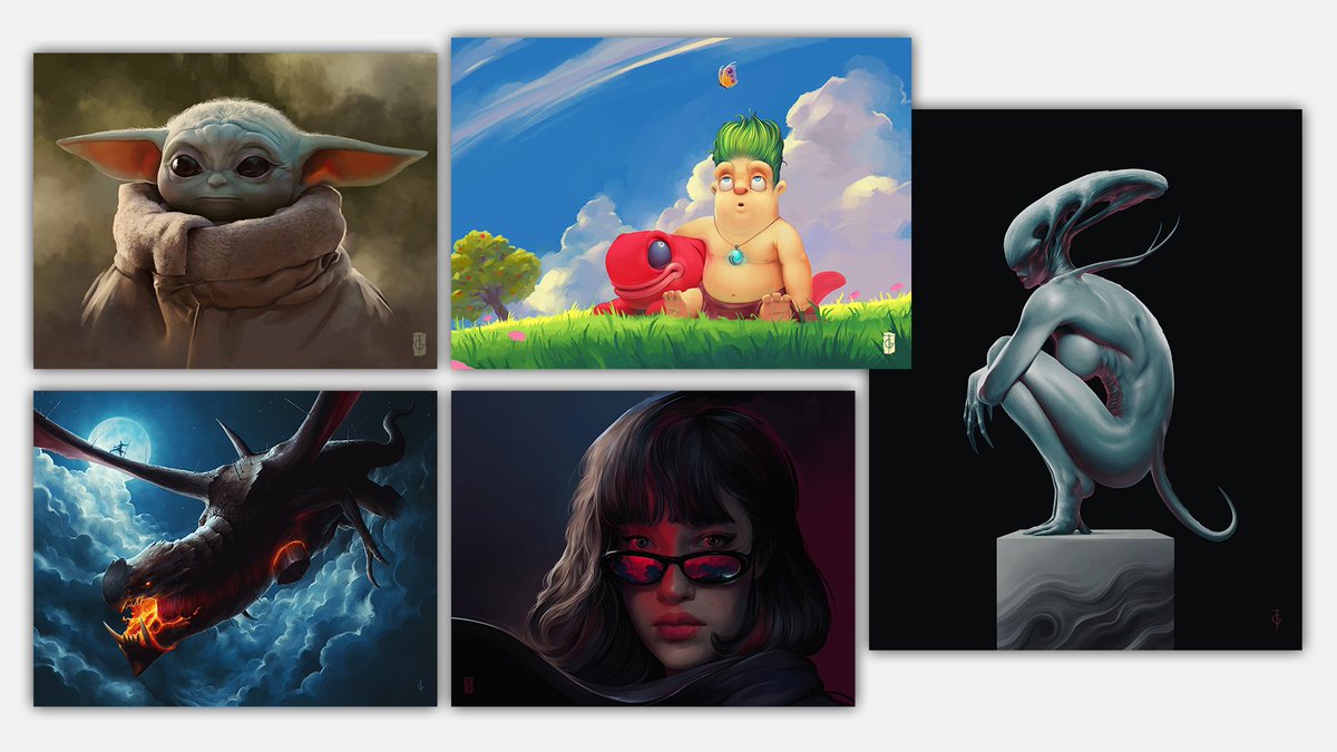 🎨I’m Rodney, a professional digital painter.
My work has been featured by names like Microsoft and Rockstar Games
If you like to support my journey as a full-time artist,
prints, digital tokens +more are available:
pillar.io/thegameworld

To know me better, follow this thread👇