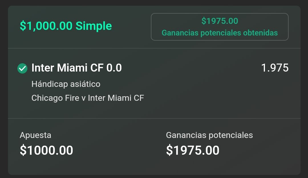 kingjuanito01's tweet photo. #FREPICK

🤑 Más verdes a la cuenta 

✅ Dallas Ov 2.75. [-120] 5U
✅ Inter Miami Ov 3.0 goles [-120] | 5U
✅ Inter Miami HA 0.0 [-102] | 5U

✌️Estás vez salieron sobradisimas
AHORA SI A PONERSE COMODO PARA EL América 🆚 CRUZ azul https://t.co/xmKFhNawzj