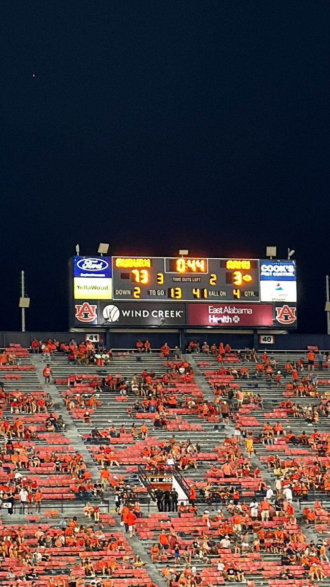 ScottLowery94's tweet image. 29 years of being an #Auburn fan has taught me that I cannot be comfortable with this