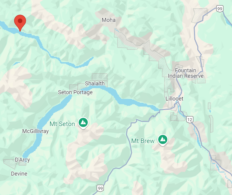 DriveBC's tweet photo. ⚠️#Road40 / #LillooetPioneerRd - utility work is scheduled between Gun Creek Pit Rd and Mission Mountain Rd daily from 8:00am-8:00pm until 23 September.
Expect delays and single lane alternating traffic.
#Lillooet
ℹ️https://t.co/apRs0EESxh https://t.co/5edfj3q1Tm