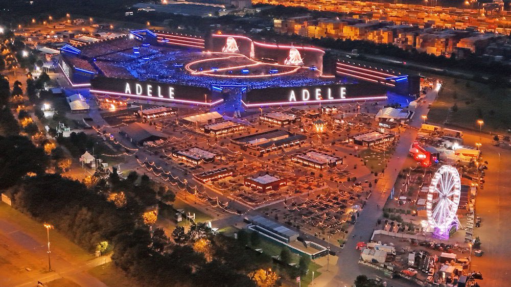 After completing 10 shows in front of over 750,000+ fans #AdeleinMunich has come to a close

- Adele now breaks the attendance and box office record for a concert engagement

- She continued to break records as her show incorporated the largest screen ever for an outdoor concert