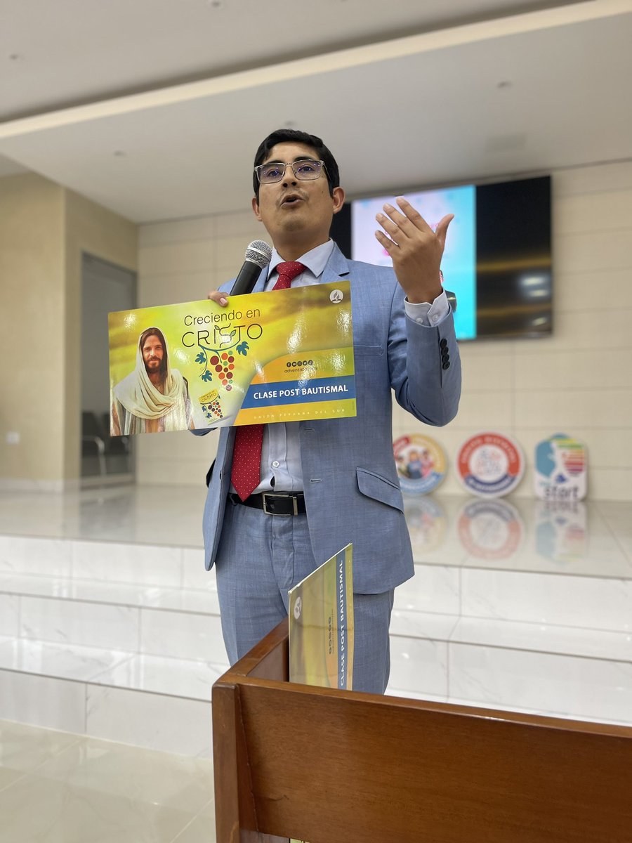 Pr <a href="/iasdjuancitocr/">Juan Castillo</a> director de Mayordomia #APC dirigiendo el programa #MadordomiaCuidaDeTi en la iglesia “San Miguel” del #DMSanMiguelA de la Adventistas APC con los temas “Visitación” y “Adoremos al Señor” ¡Gracias por compartir la Palabra!…