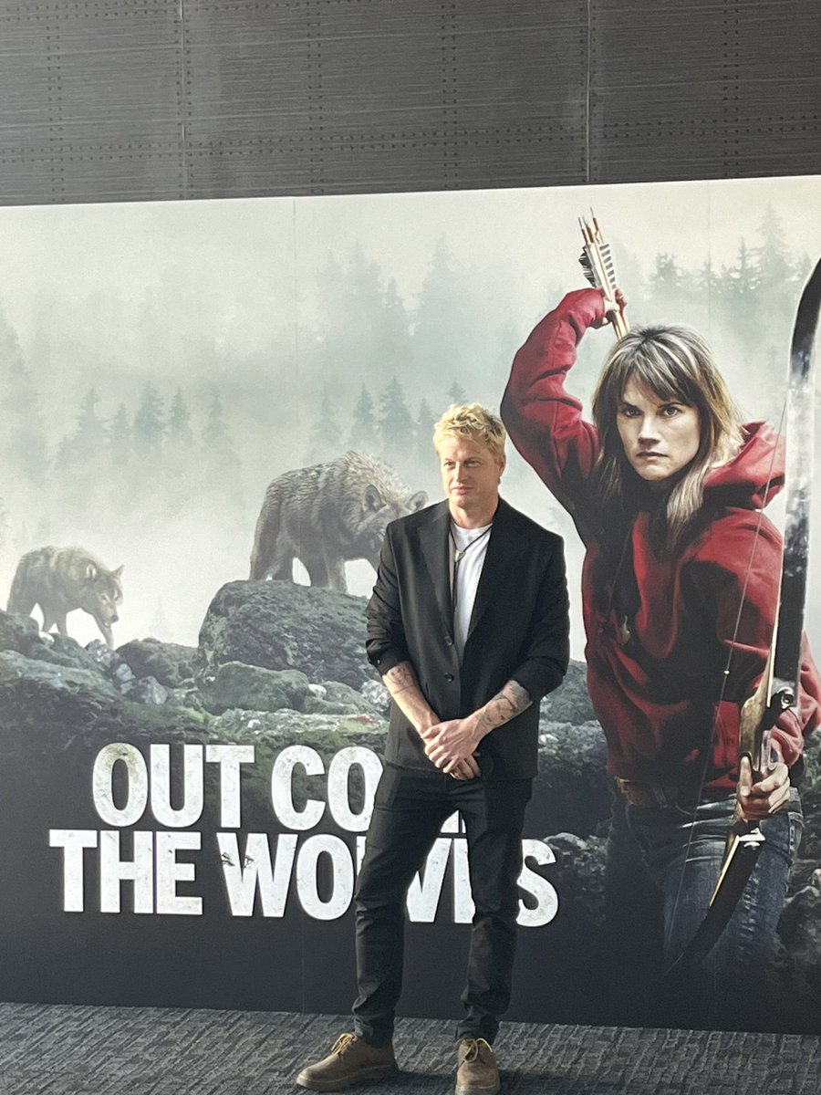 SKonMovies's tweet image. Director Adam MacDonald in the House! #outcomethewolves