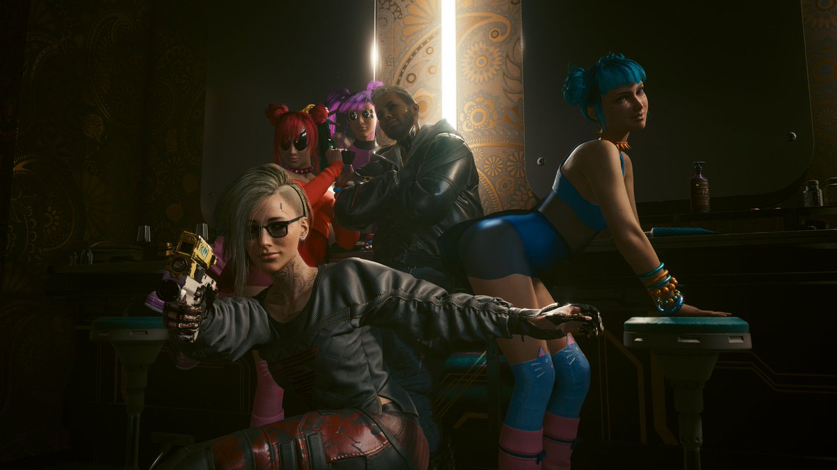 Zanjooj's tweet photo. Cyberpunk 2077 finalizado! 
Experiencia foda, jogo lindo, combate satisfatório pra krl.

Quem acha esse jogo ruim HOJE é burro. https://t.co/0MFmnF39zh