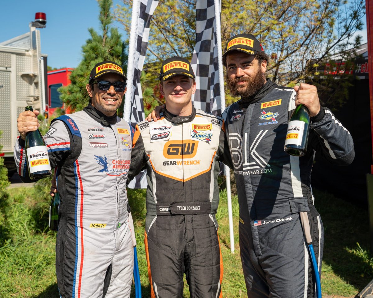 Tyler Gonzalez (@tylergonzalez57) on Twitter photo Back on the podium at the <a href="/GoTransAm/">The Trans Am Series</a> Series
#TylerGonzalez / #TylerGonzalezRacing / #GoTransAm / #TransAm / <a href="/racewithnitro/">Nitro Motorsports</a> Back on the podium at the <a href="/GoTransAm/">The Trans Am Series</a> Series
#TylerGonzalez / #TylerGonzalezRacing / #GoTransAm / #TransAm / <a href="/racewithnitro/">Nitro Motorsports</a>