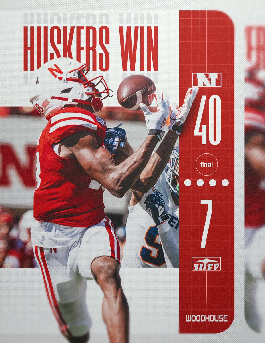 HuskerFootball's tweet image. 1-0.