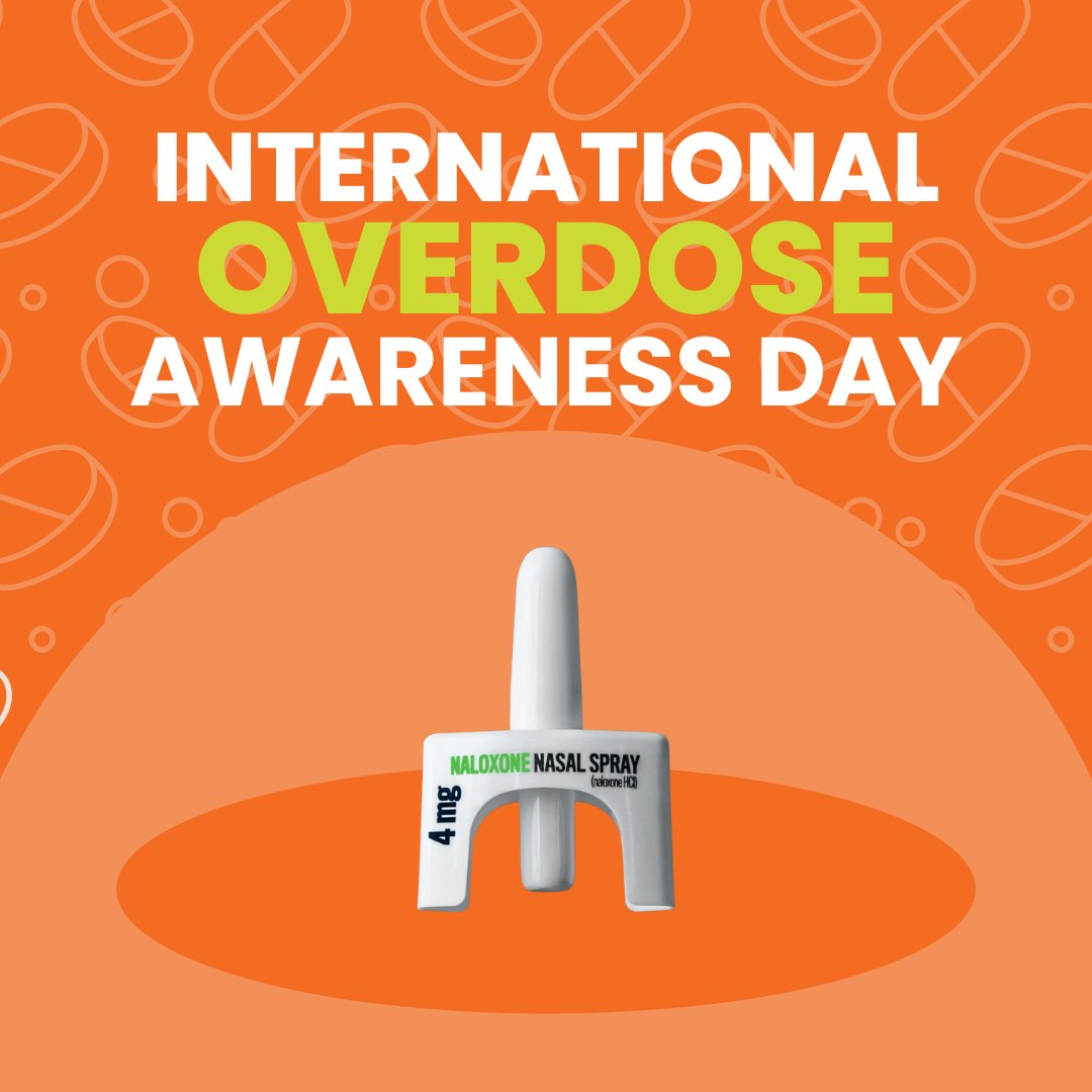 Today marks International Overdose Awareness Day. No one should stand alone in our fight to end overdose, and everyone should be prepared with naloxone.

Naloxone saves lives by reversing opioid overdoses. It’s essential for everyone - whether you use drugs or not.