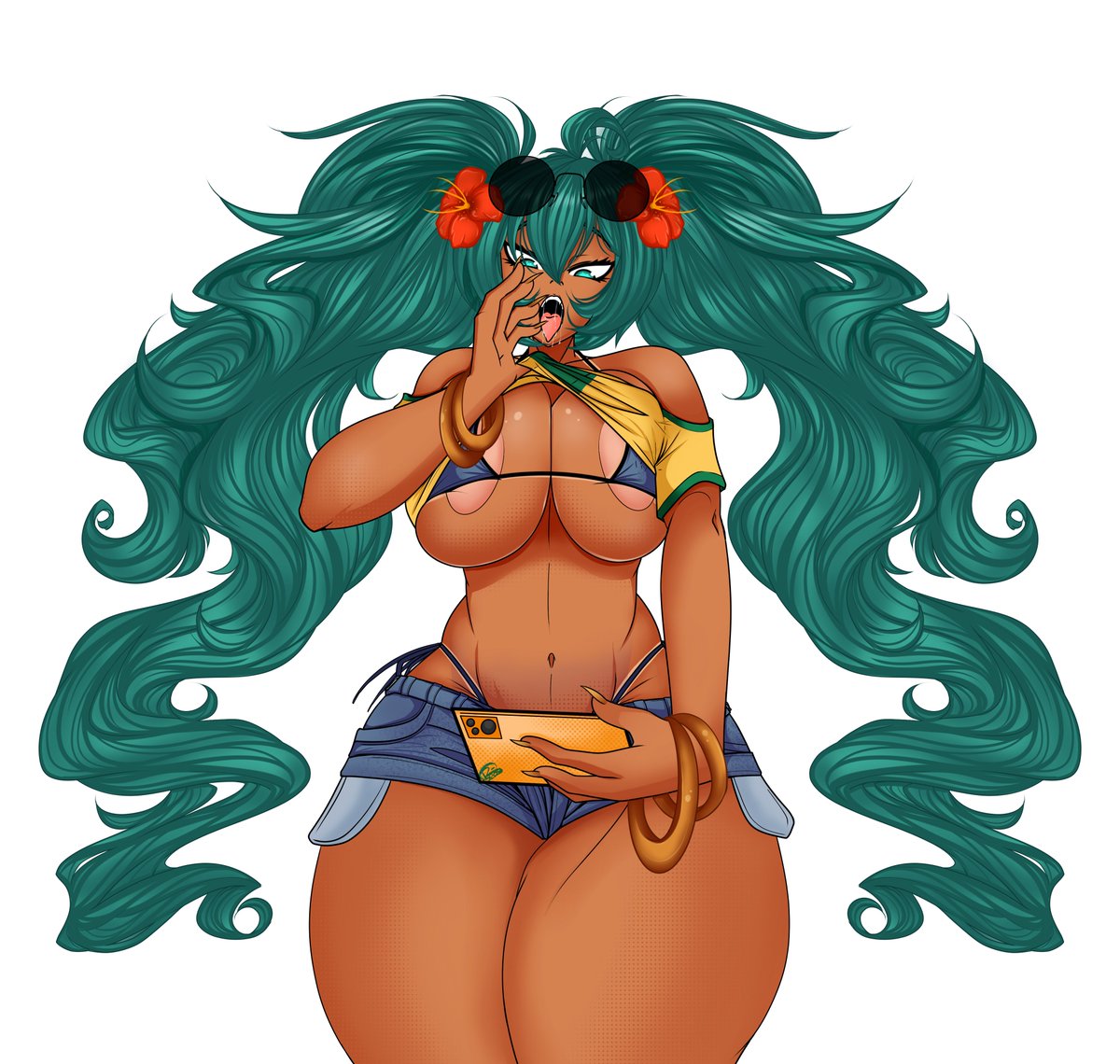 OniReign's tweet image. wooo! #brazilianmiku