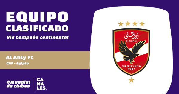 El <a href="/AlAhly/">‏النادي الأهلي</a> de Egipto ganó su boleto al #MundialDeClubes USA 2025, luego de haberse adjudicado 3 CAF Champions League (20-21, 22-23 y 23-24)