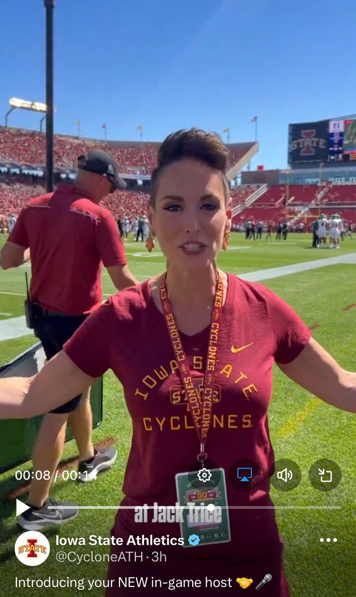 Choose your in-game football host. 
No other comparison of the 2 programs as a whole that this perfectly fits