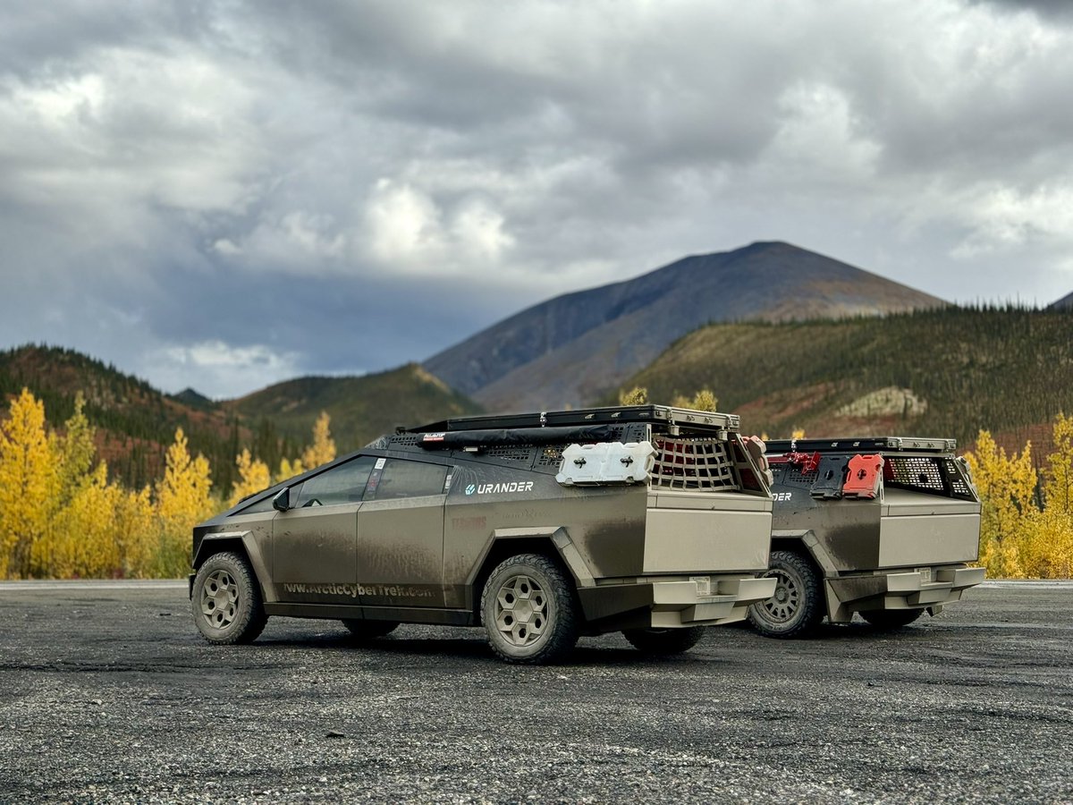 BeardedTesla's tweet image. Just beyond today’s half way point. Smooth sailing so far!