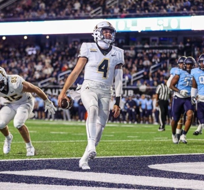 Week 1 Performance

QB Joey Aguilar - Appalachian State

• 326 Passing yards 2 TDs
• 19 Rushing yards 2 TDs